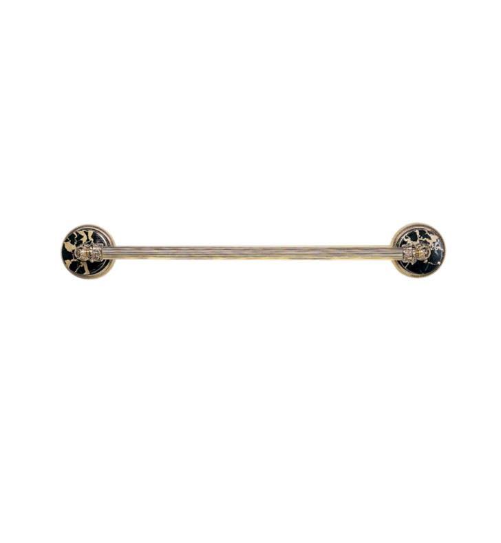 Polished Brass Wall Mount Towel Bar J9365