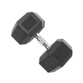 Coated Hex Dumbbell, Single 115 lbs V17189