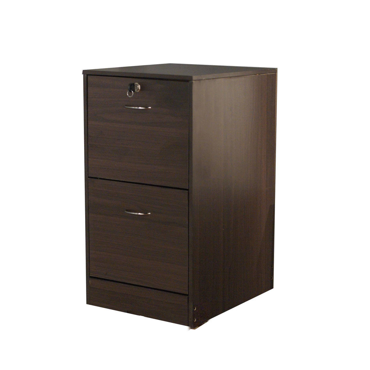 2 Drawer Espresso Filing Cabinet Z5303