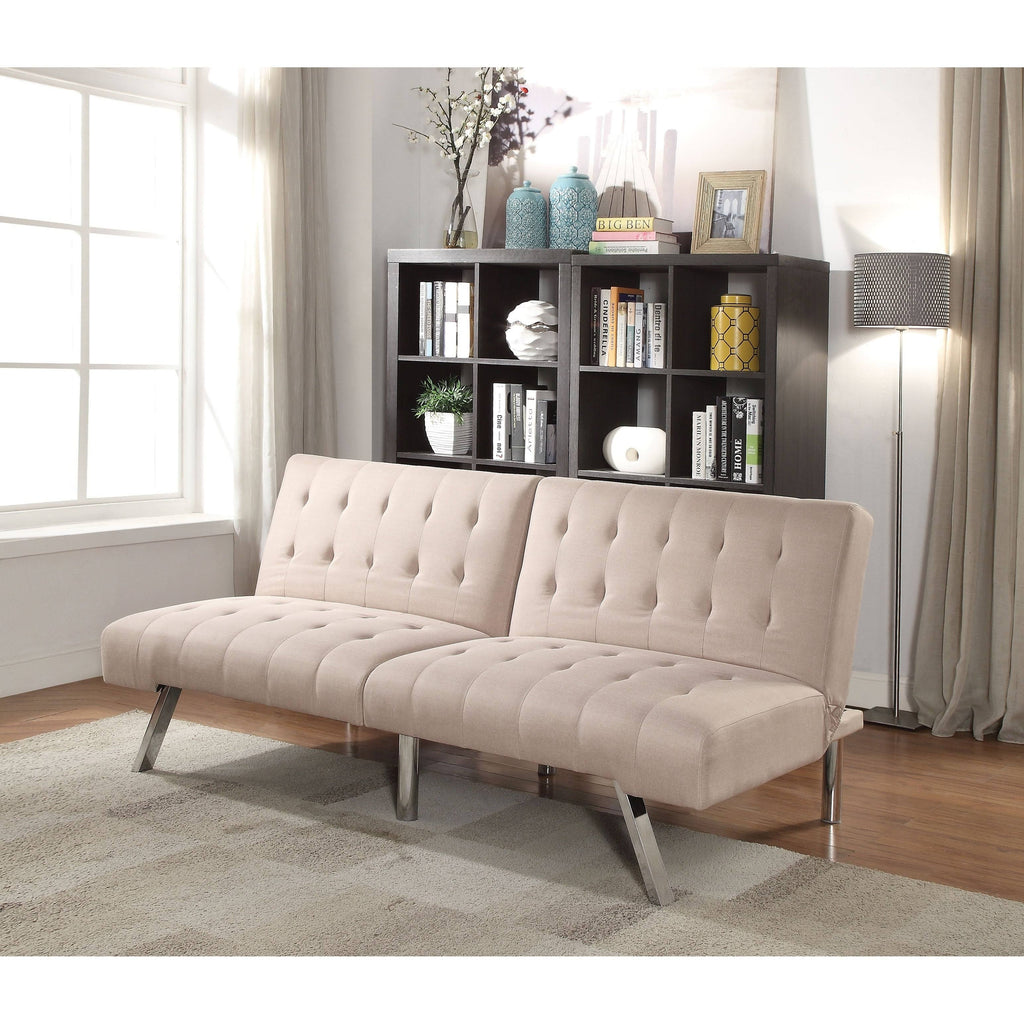 Beige Linen Adjustable Sofa Z133