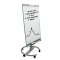 Portable Magnetic Dry Erase Easel, White D317536