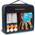 Portable Ping Pong Set with Retractable Net, 4-Player Set N8367
