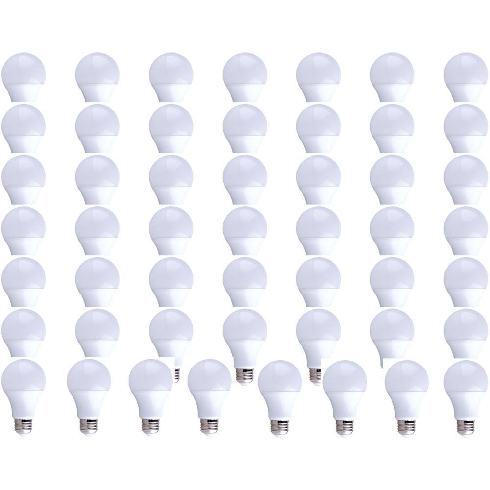 60-Watt Equivalent A19 Dimmable JA8 LED Light Bulb Warm White (50-Pack) A781