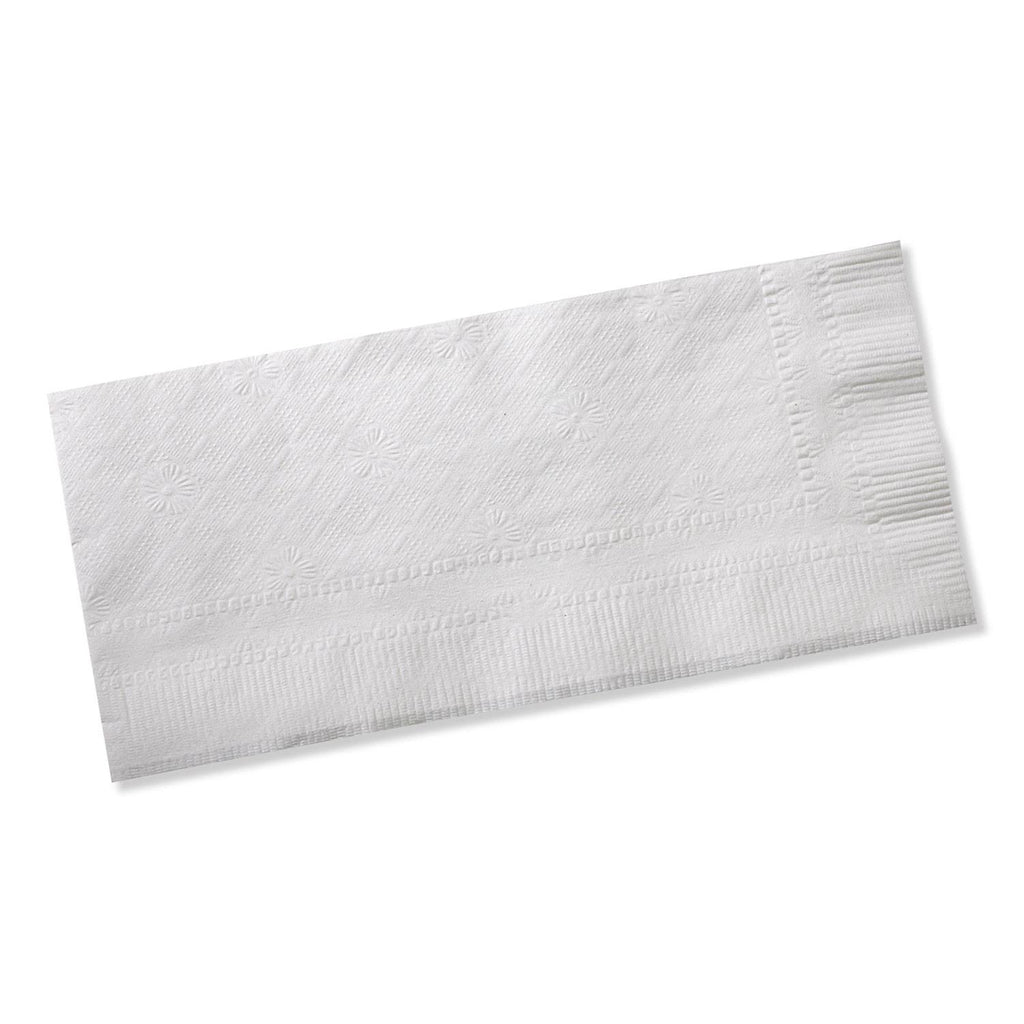 White 1/8 Fold 1-Ply Dinner Napkins P67147