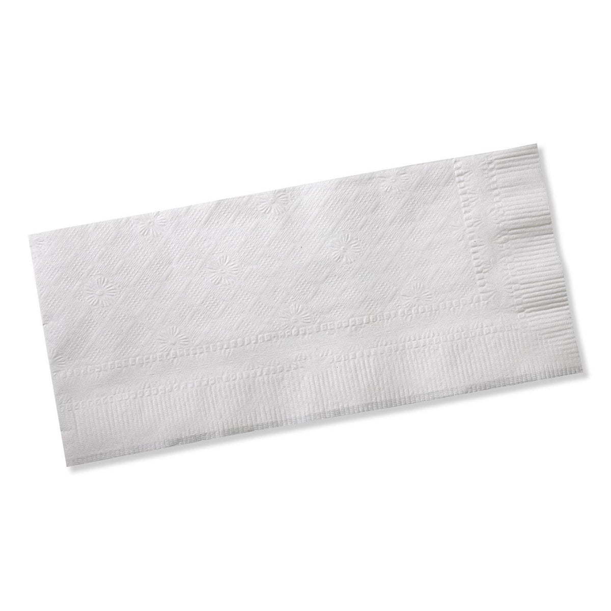 White 1/8 Fold 1-Ply Dinner Napkins P67147