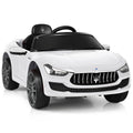 White Licensed Kids Ride on Car G5543