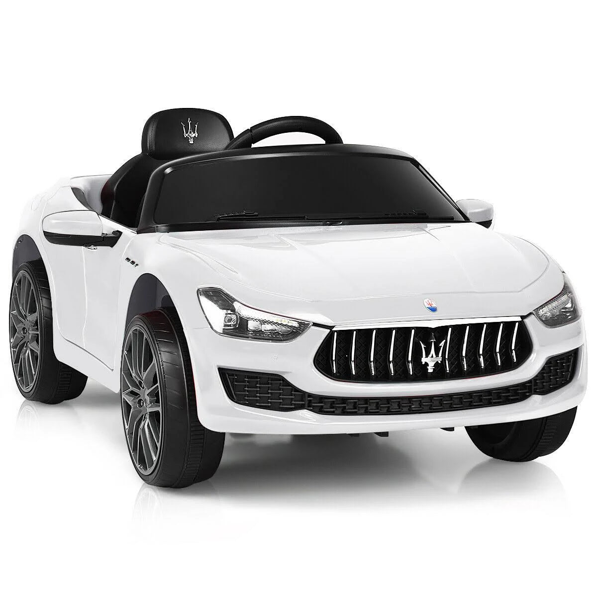 White Licensed Kids Ride on Car G5543