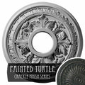 Hand-Painted Painted Turtle Ceiling Medallion K449306