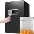 Fireproof Biometric Safe Box with LCD Digital Keypad M23829