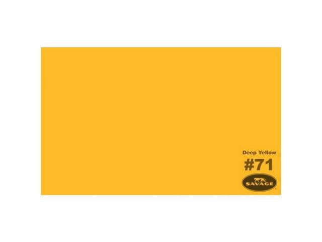 Deep Yellow Seamless Background Paper 107 in x 150 ft P35841
