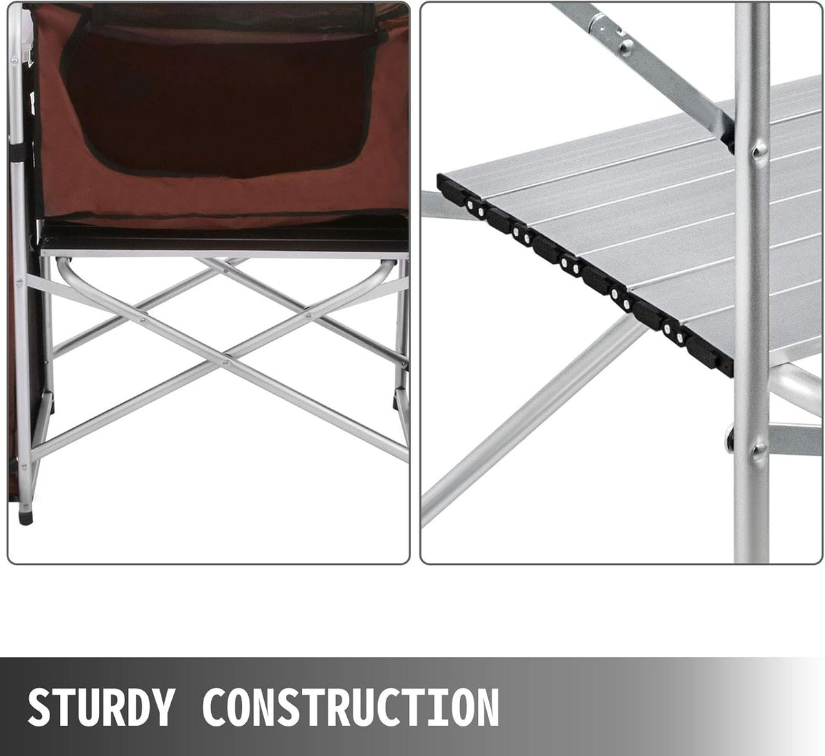 Portable Aluminum Folding Cook Table M7715