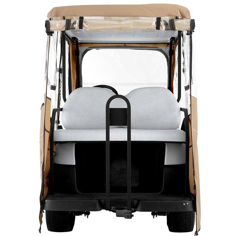 Khaki Golf Cart Travel Enclosure Long Roof C822128