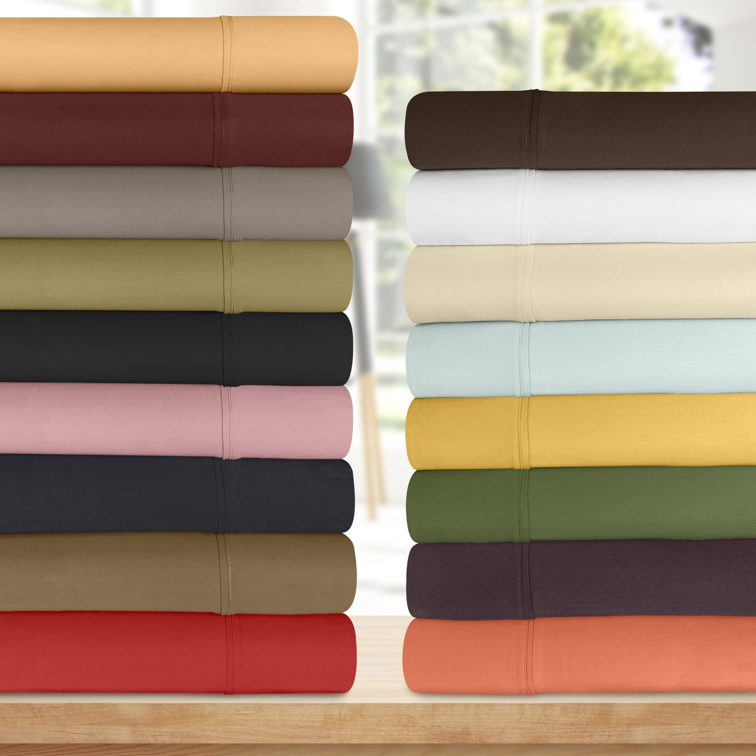 Lavender California King Solid Sheet Set J170907