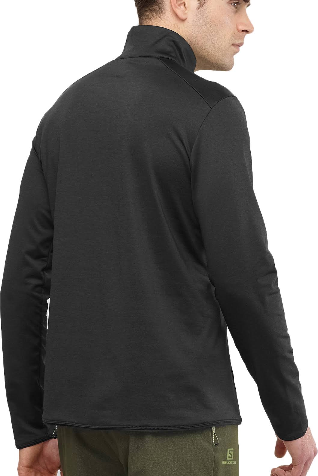 Black XL Half Zip X449