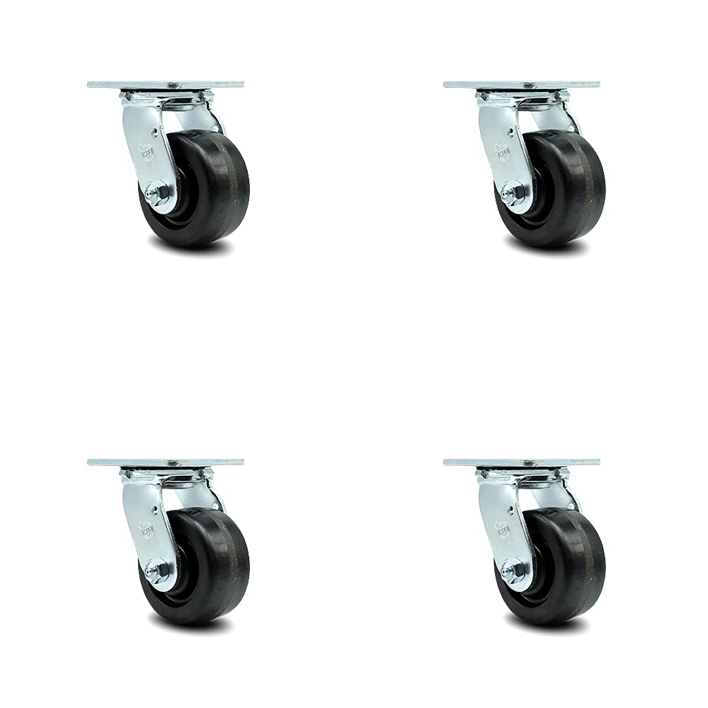 10 Inch Swivel Caster with Semi-Pneumatic Wheel P164