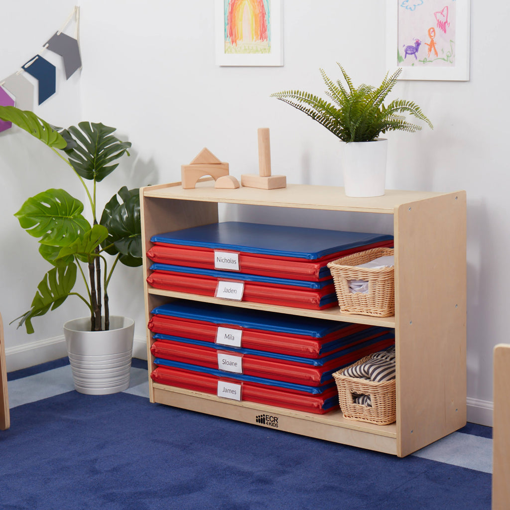 2 Shelf Birch Storage Cabinet C442218