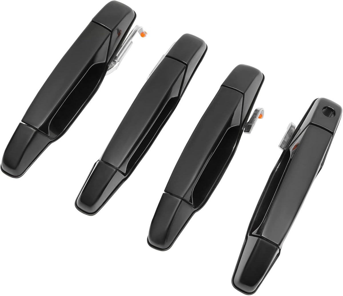 Chrome Door Handle 4Pcs Pack of 2 B881