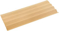 Almond Polymer Kitchen Spice Cabinet Drawer Organizer Insert Tray with Tiered Configuration U948