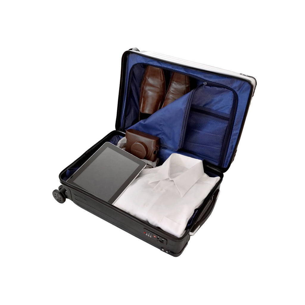 White Carry on Suitcase W38271