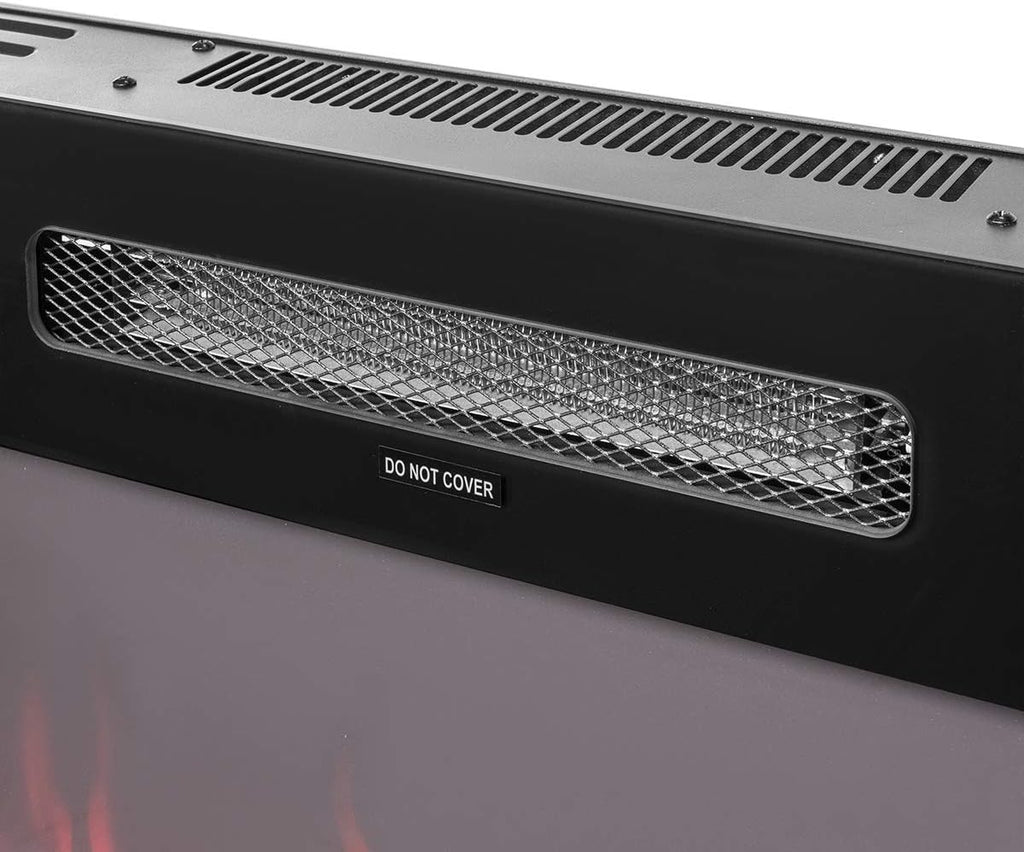 1500W Recessed Electric Fireplace Heater with Remote Control P434810