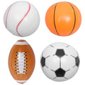 4pcs Inflatable Ball Beach Ball Soccer Basketball Baseball L462