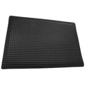 Glossy Black Anti-Fatigue Mat 4 ft. x 6 ft. x 0.63 in. I140