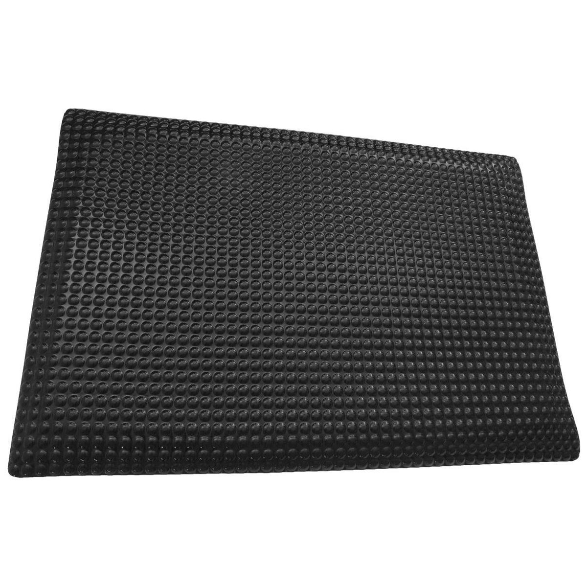 Glossy Black Anti-Fatigue Mat 4 ft. x 6 ft. x 0.63 in. I140