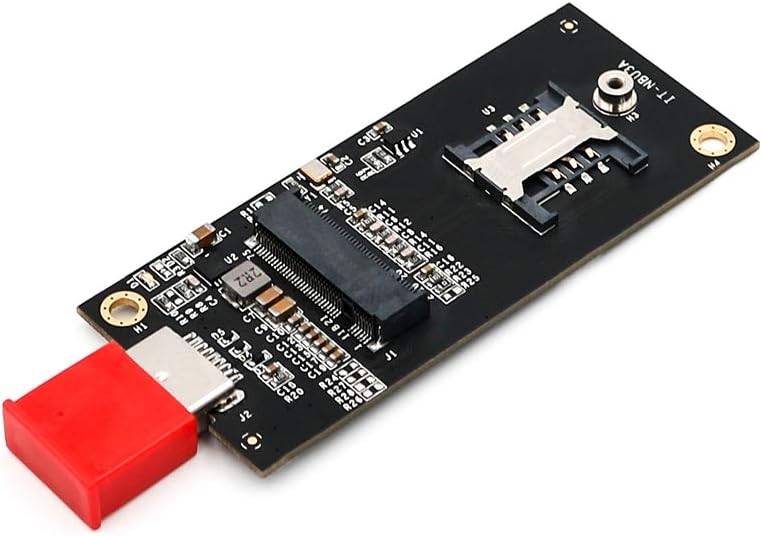 USB to NGFF M.2 Key B Adapter Enclosure with Sim Card Slot I583