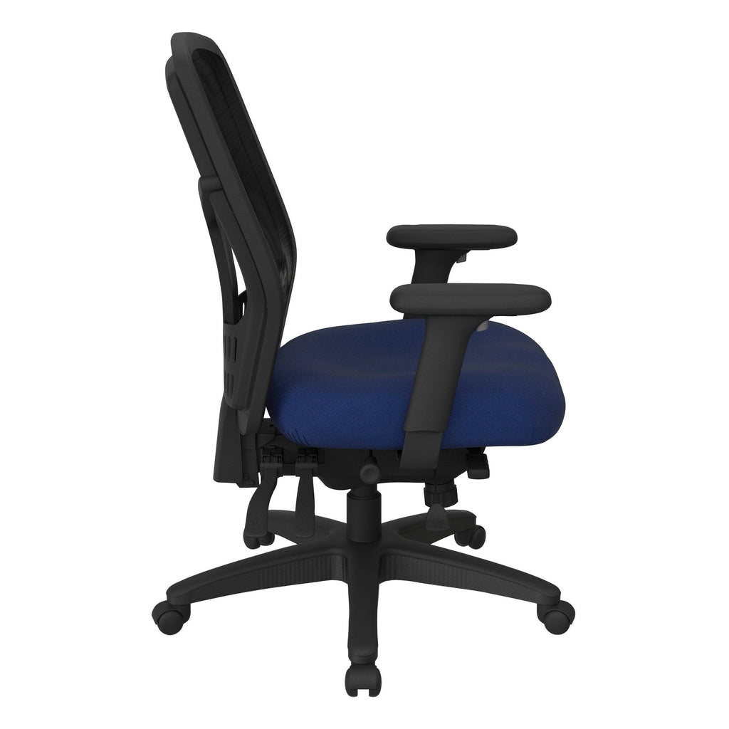 Pink Mesh High-Back Managers Chair Y264