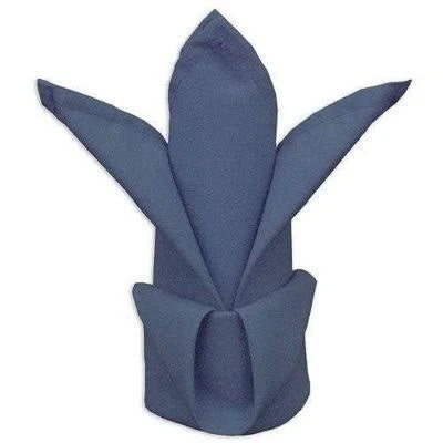 24 Pk Navy Cloth Napkins J5263