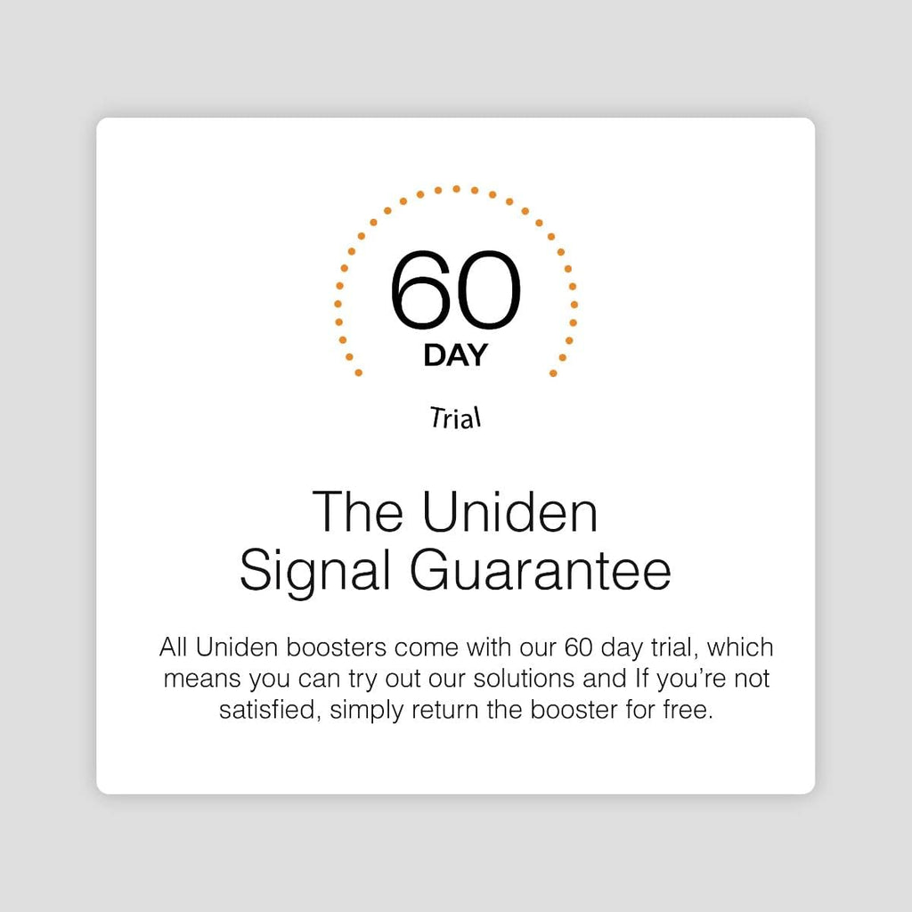Cell Phone Signal Booster with Omni Whip Antenna, 75 Ohm, 5G Ready, Up to 1,500 sq ft M270