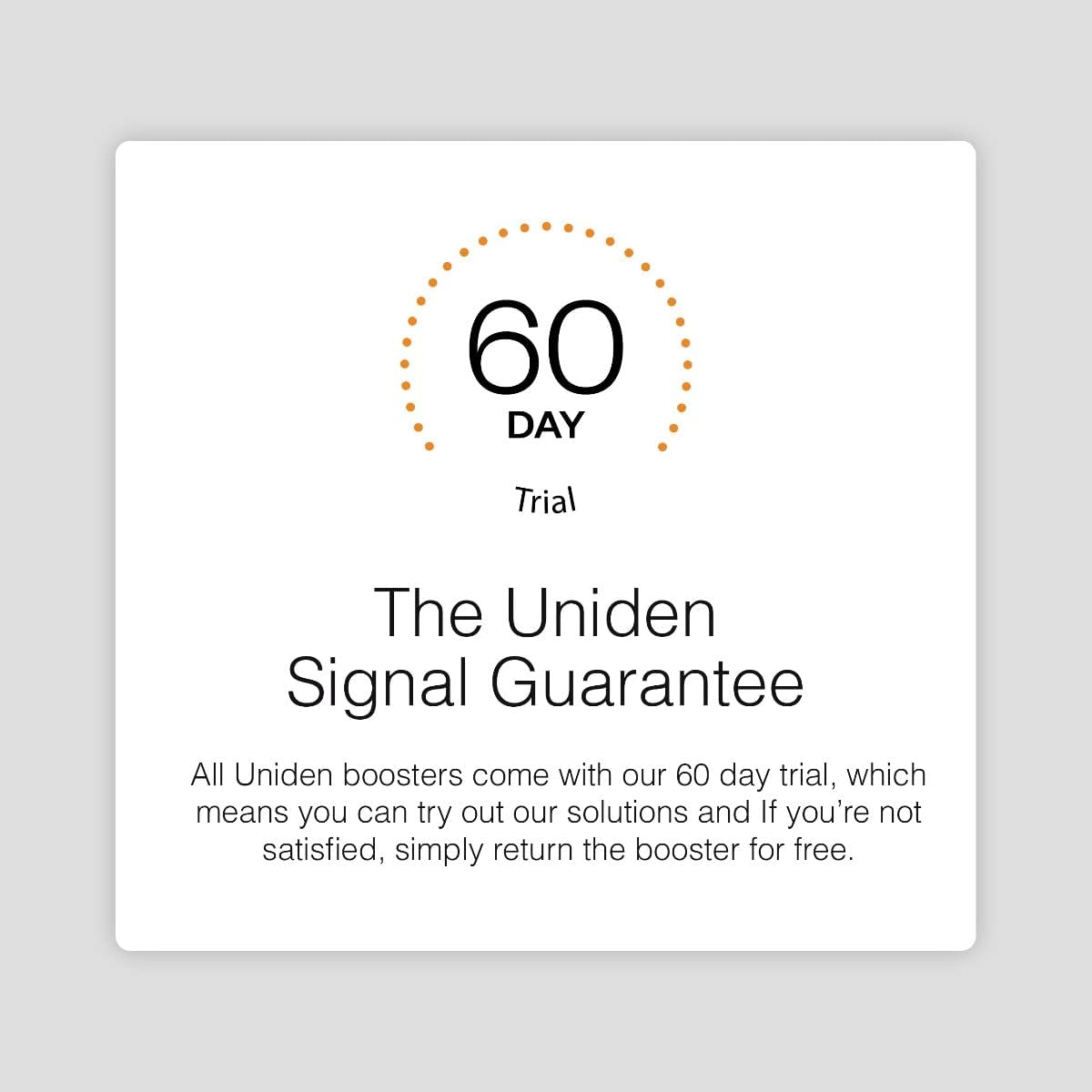 Cell Phone Signal Booster with Omni Whip Antenna, 75 Ohm, 5G Ready, Up to 1,500 sq ft M270