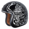 Flat Black XX-Large Open Face Helmet C2470