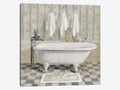 Victorian Bath IV White Tub Canvas Art K868493