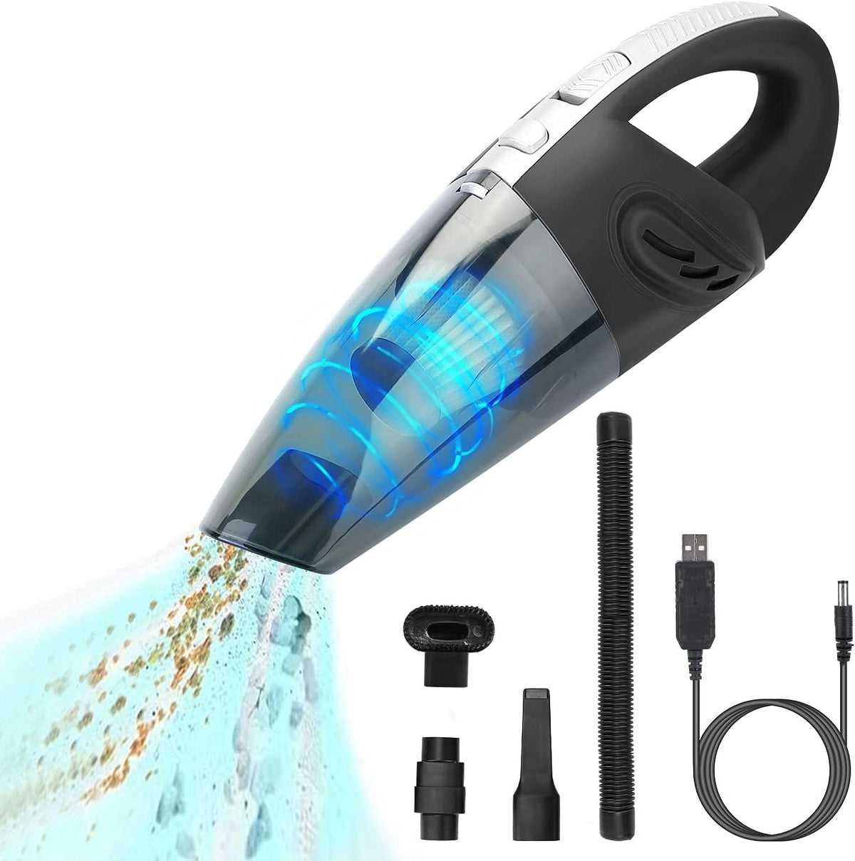 Portable Handheld Cordless Rechargeable Mini Car Vacuum Cleaner U820614