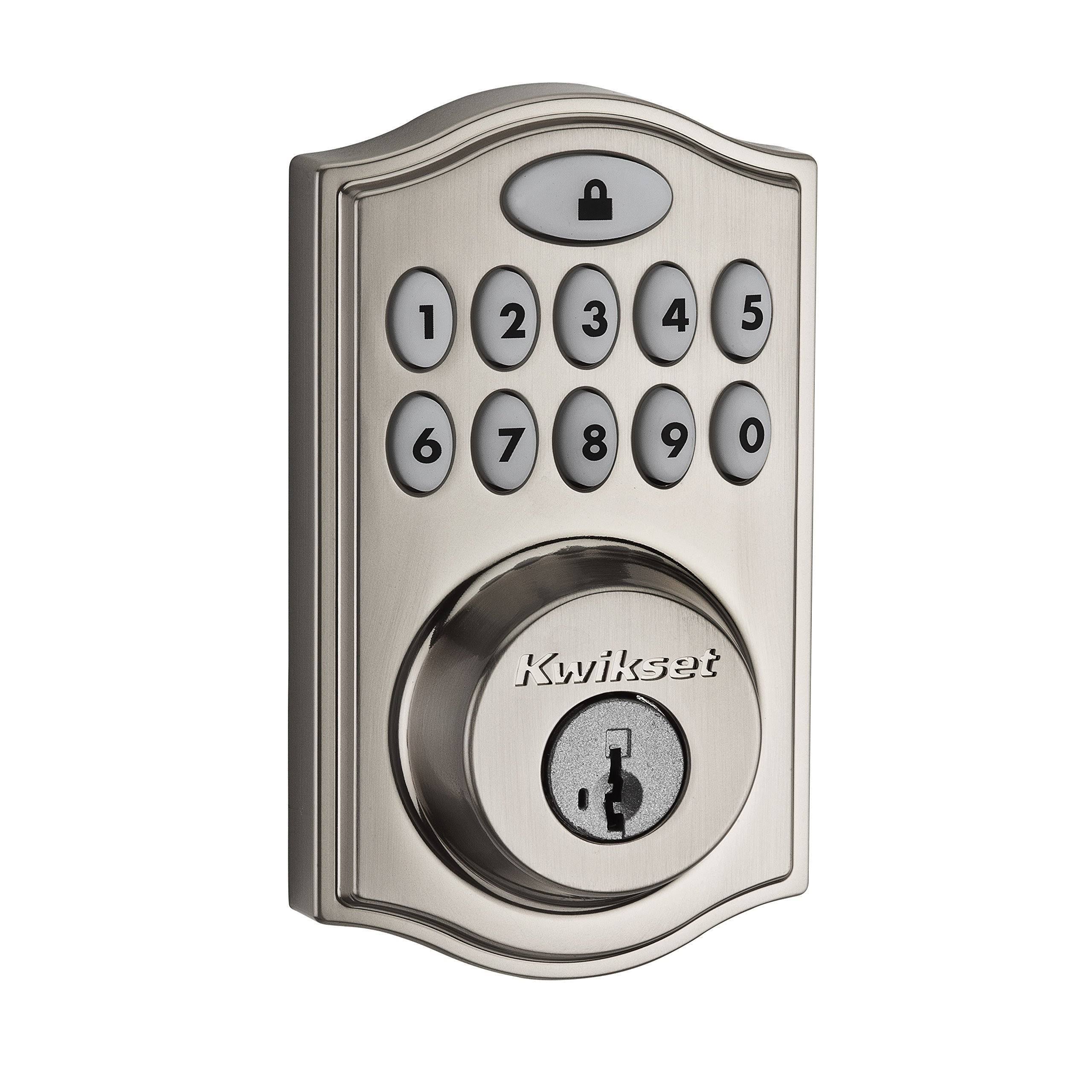 Satin Nickel Zigbee Deadbolt V77512