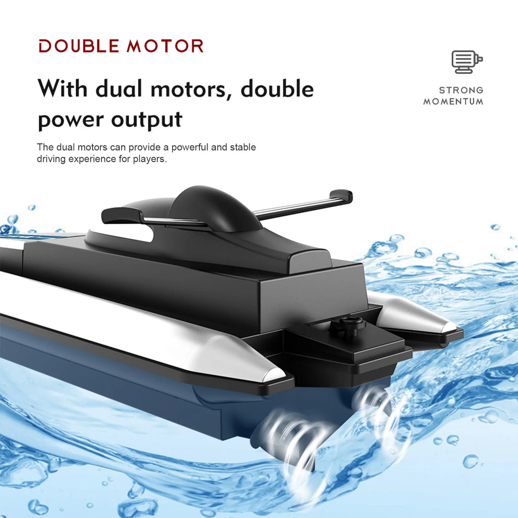 RC Boat Remote Control Boat 2.4GHz Waterproof F224