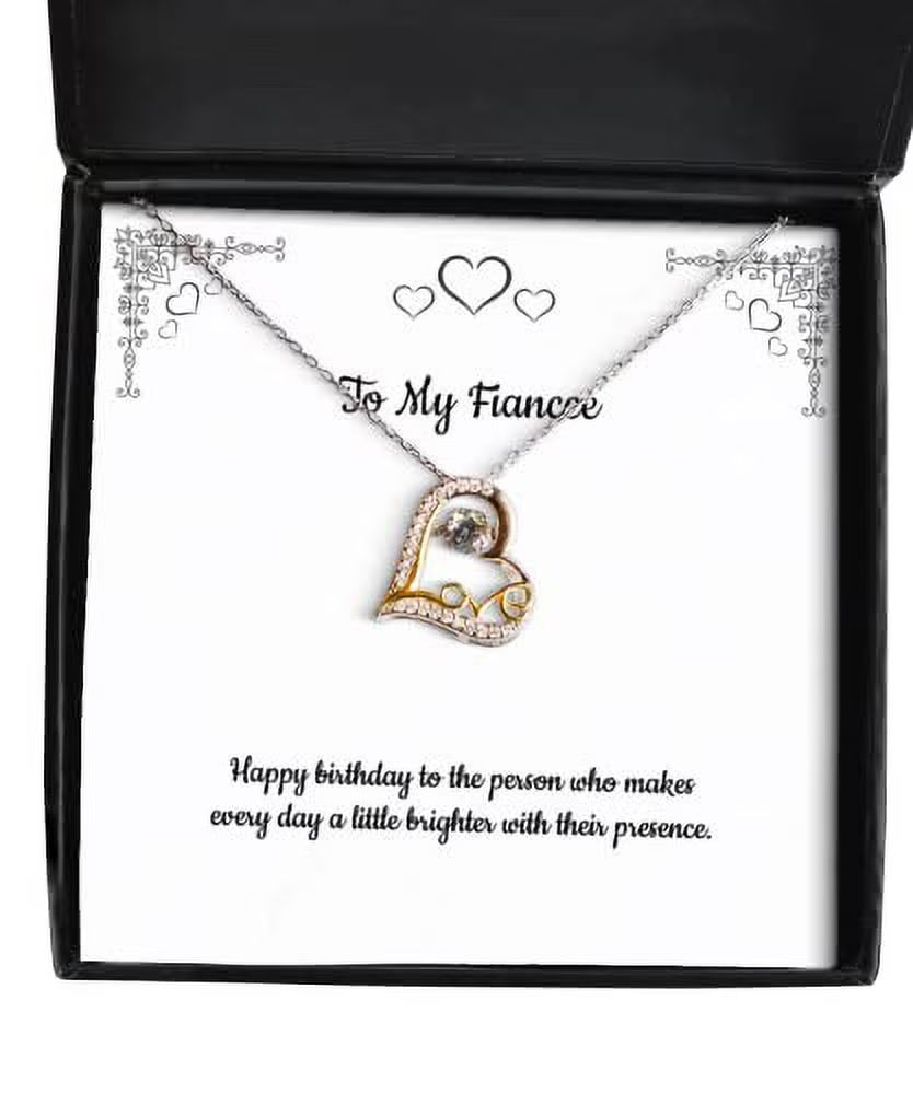 Funny Fiancee Dancing Necklace Jewelry R600322