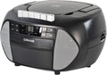 CD Boombox with AM/FM Stereo Radio and Cassette Player Recorder, Pack of 2 U535679