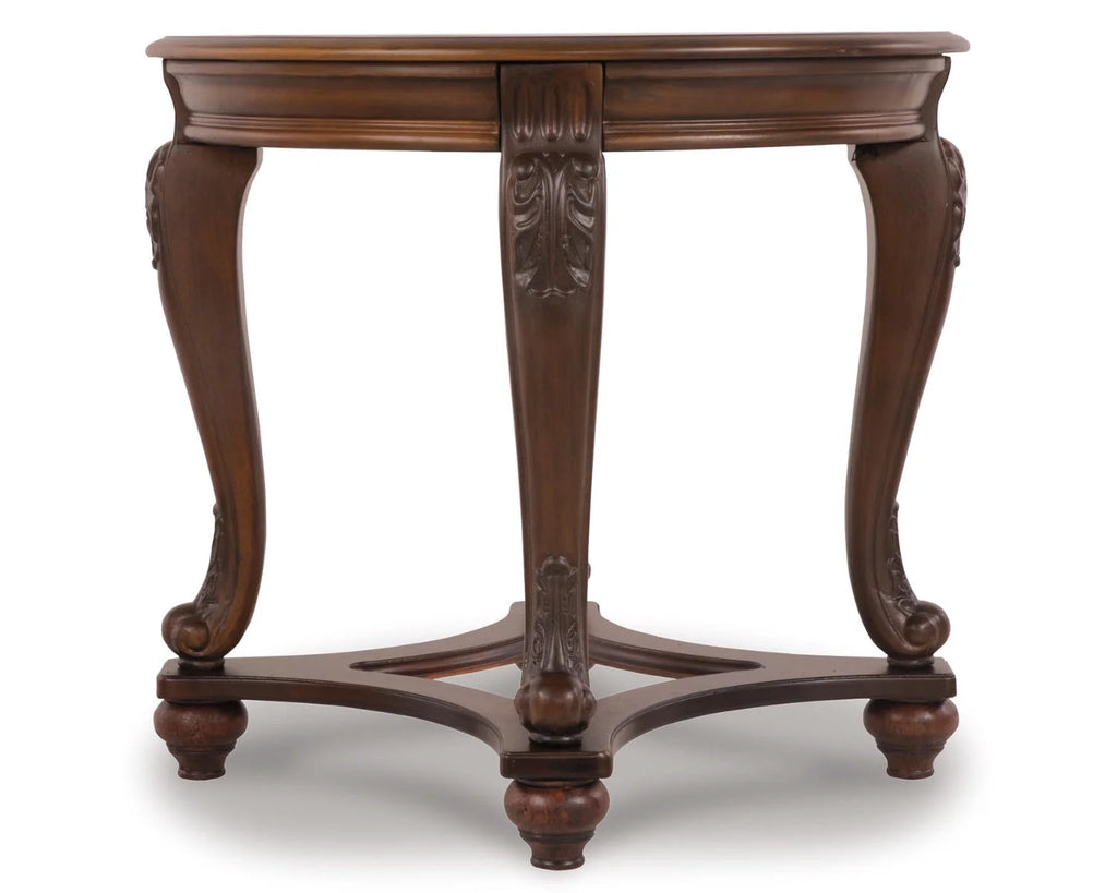 Dark Brown End Table E55384