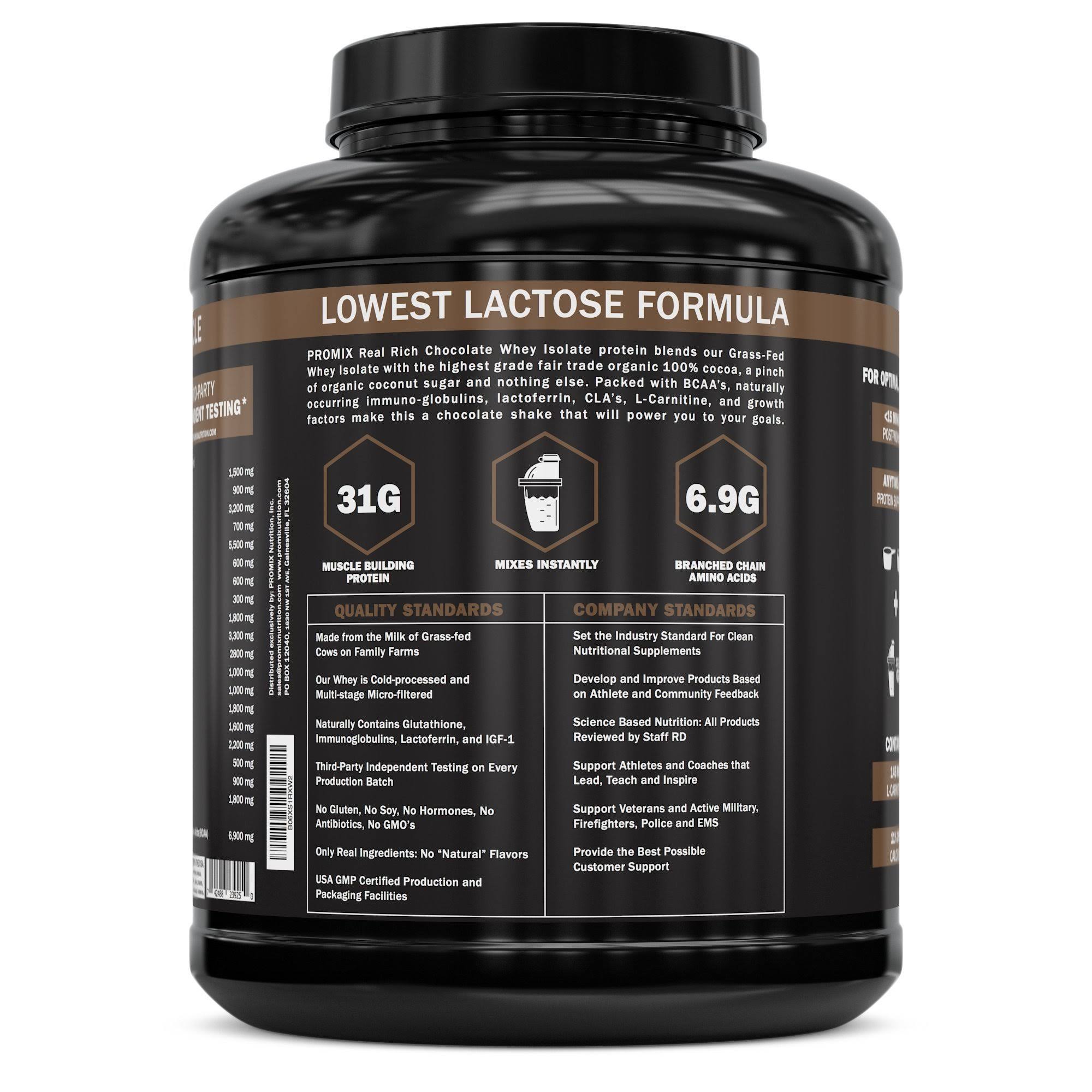 Grass Fed Whey Isolate, 30g Protein, 5 lb Z4680