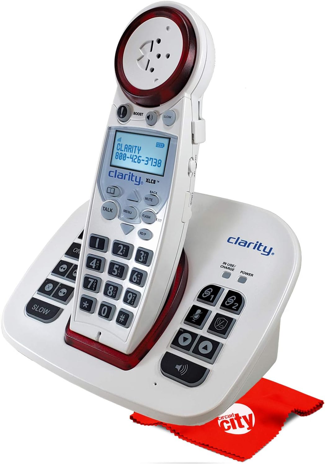 Amplified Cordless Phone with Answering Machine P896