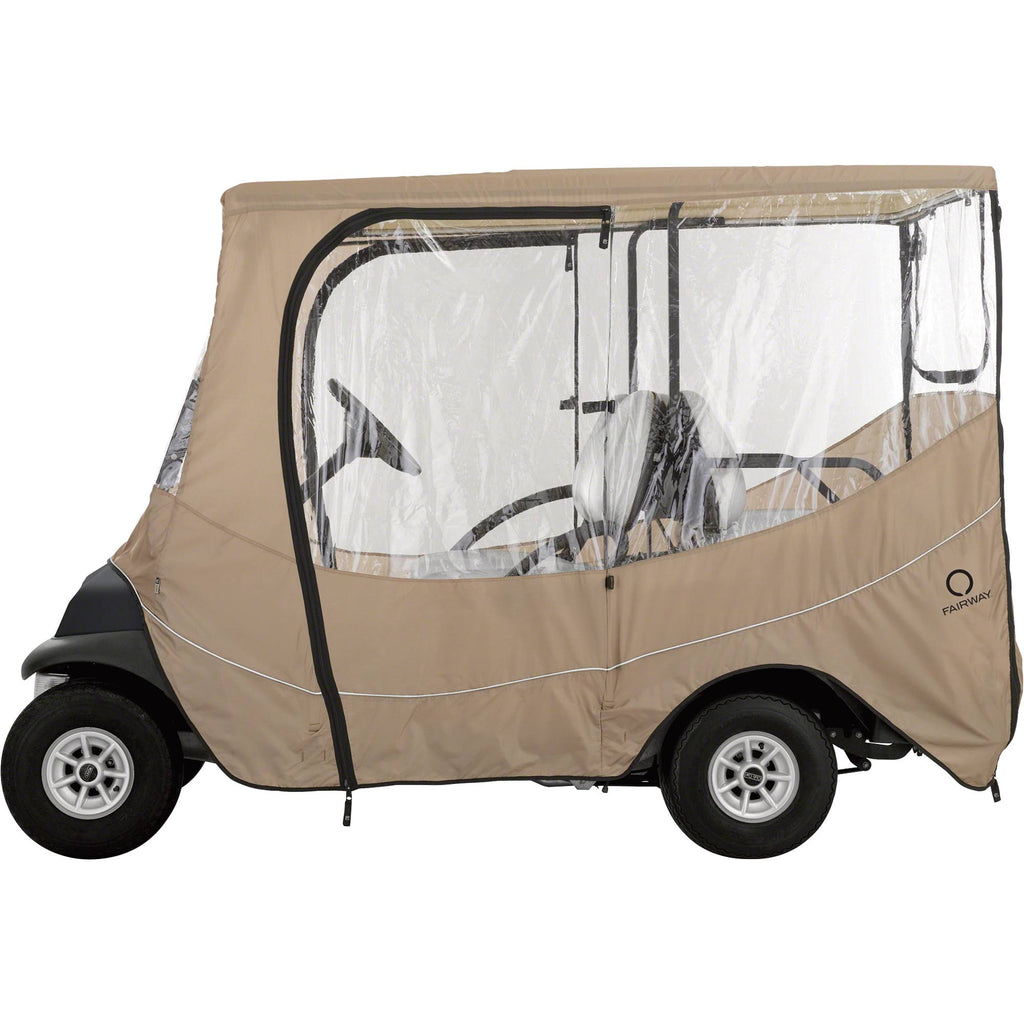 Khaki Golf Cart Travel Enclosure Long Roof C822128
