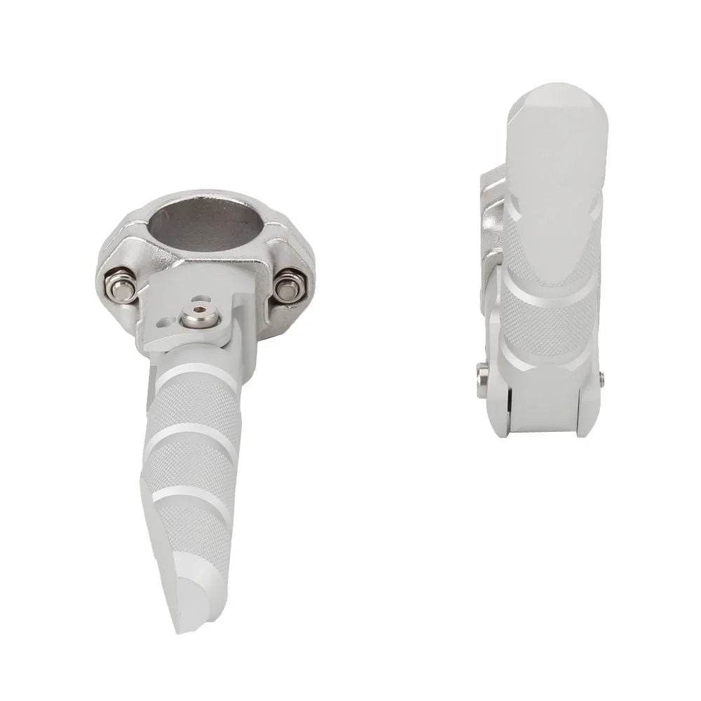 Universal Motorcycle 360 Rotatable Highway Crash Bar Foot Pegs C1463