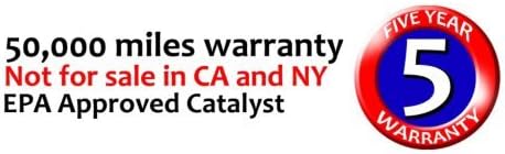 Catalytic Converter for 2004-2006 Toyota Sienna Front Radiator Side 3.3L Engine with Exhaust Manifold Driver Side R998