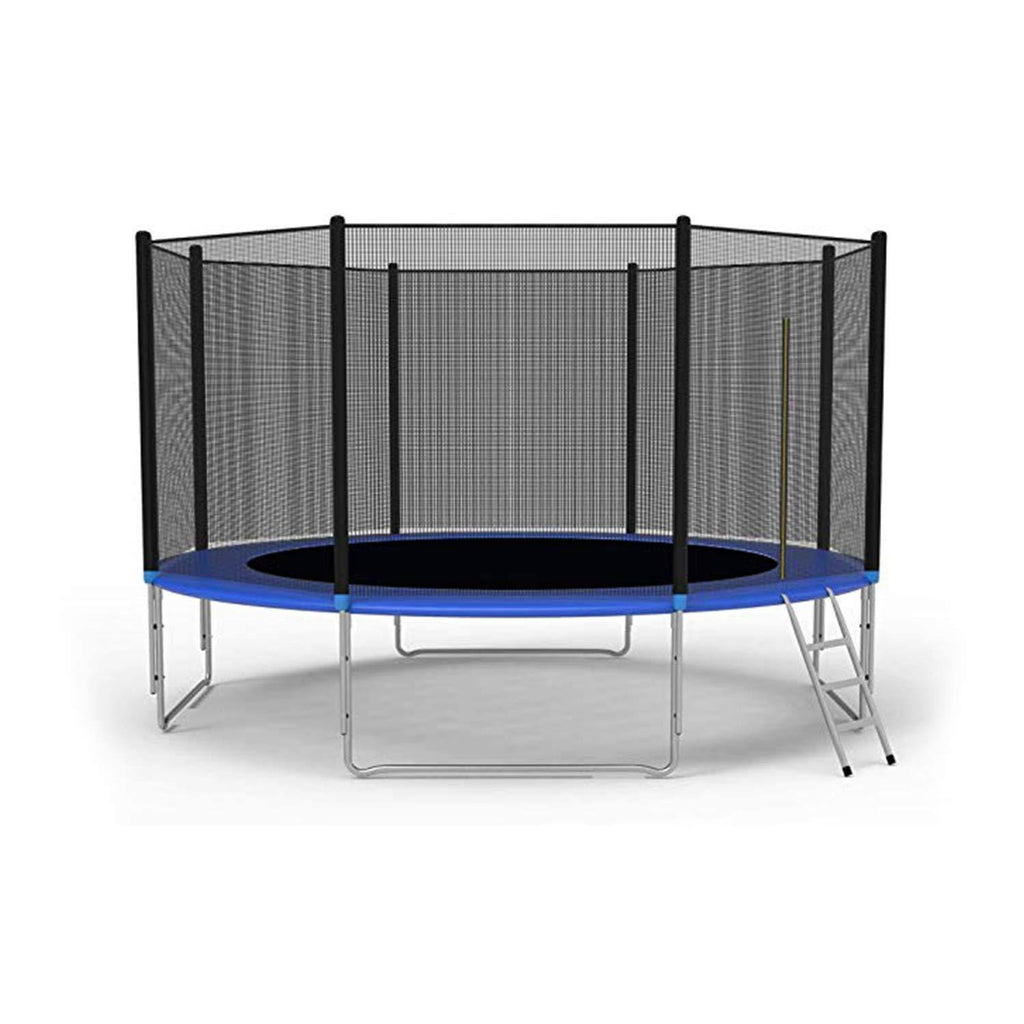 10' Round Trampoline with Safety Enclosure and Spring Pad K9011