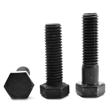 7/8 inch-14 x 9 inch Fine Thread Grade 5 Hex Cap Screw Medium Carbon Steel Black Oxide Pk 23 M467