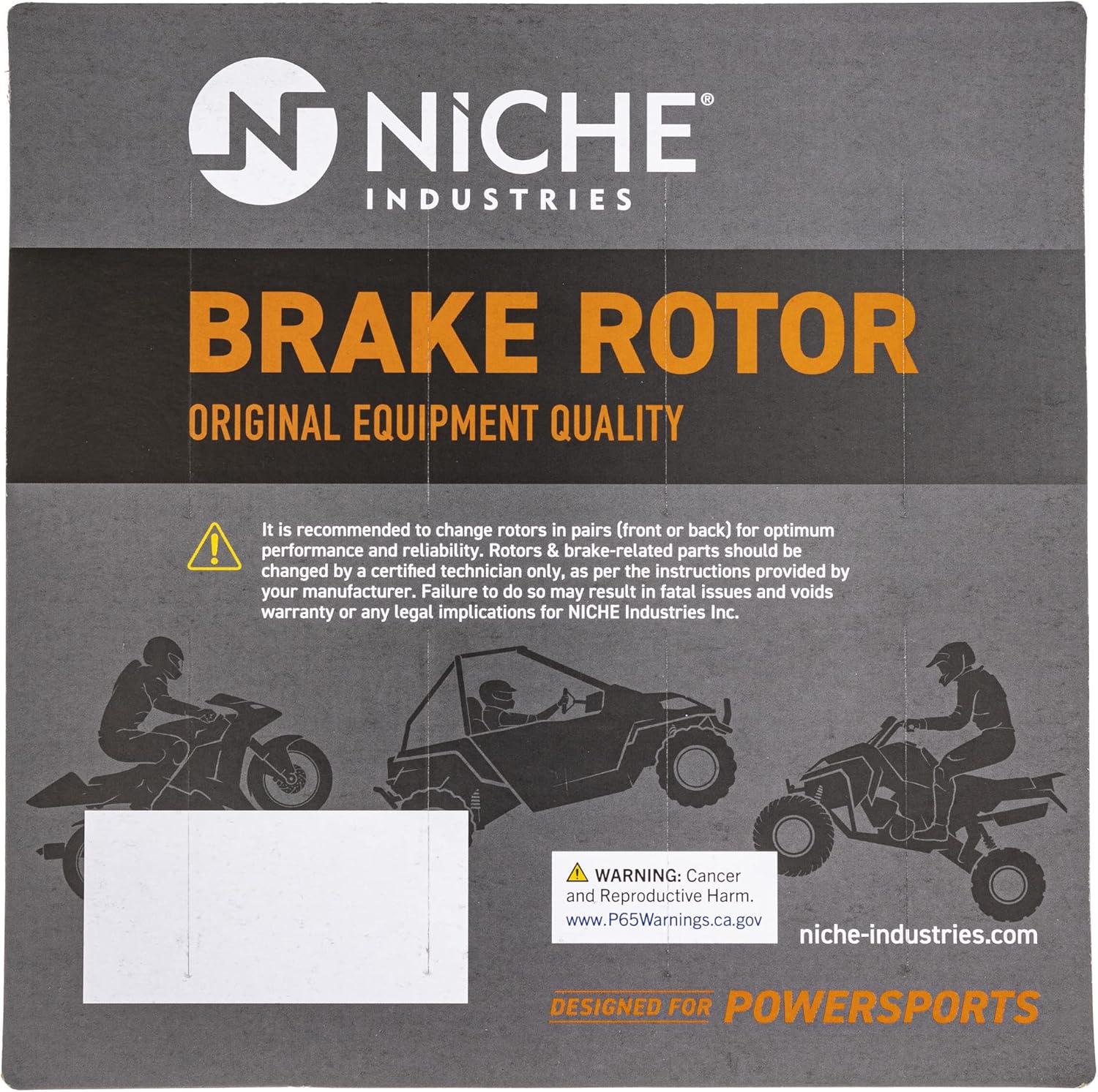 Complete Brake Rotor Pad Semi Metallic Kit A26381