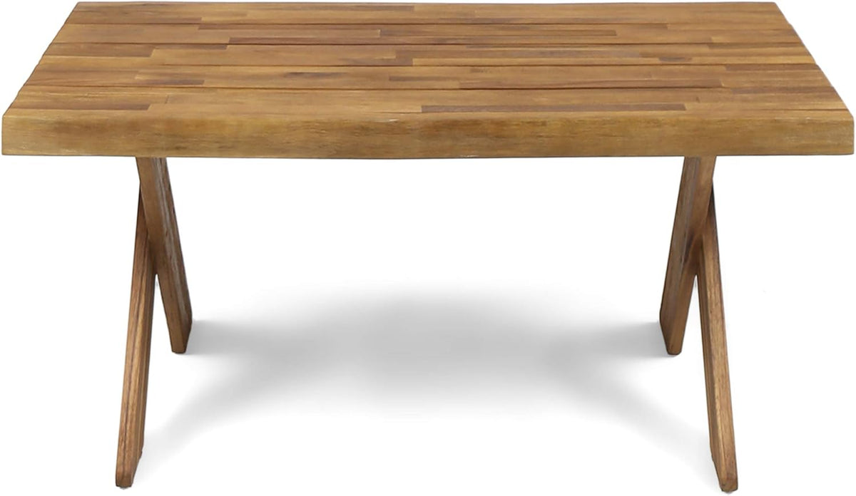 Acacia Wood Coffee Table V557