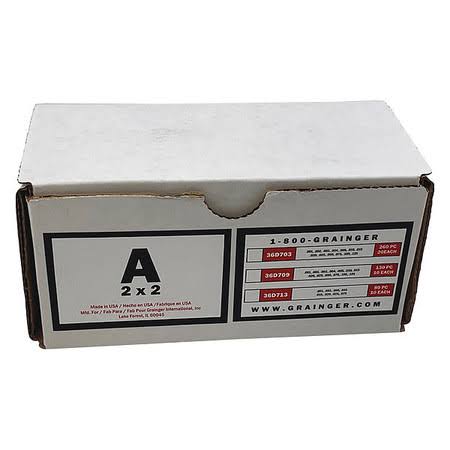 Slotted Shim Assortment, 2 x 2 In, 80 PC B58337